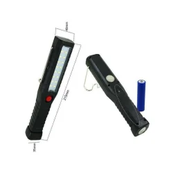 LAMPADA TORCIA LAVORO CALAMITA PORTATILE RICARICABILE 16LED SMD ZL-879