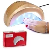 LAMPADA UV 24 LED RICOSTRUZIONE PER UNGHIE MANI PIEDI NAIL ART CON TIMER 48W Q7