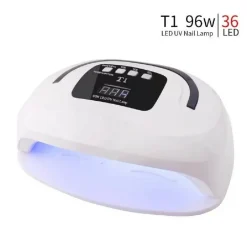 LAMPADA UV A LED FORNETTO PER UNGHIE PROFESSIONALE SMALTO GEL SEMIPERMANENTE 96W