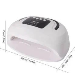 LAMPADA UV A LED FORNETTO PER UNGHIE PROFESSIONALE SMALTO GEL SEMIPERMANENTE 96W