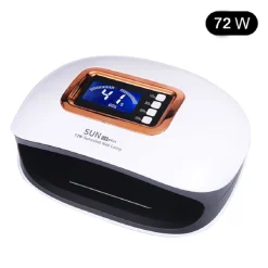LAMPADA UV A LED PER UNGHIE FORNETTO PROFESSIONALE 72W GEL SEMIPERMANENTE SUN
