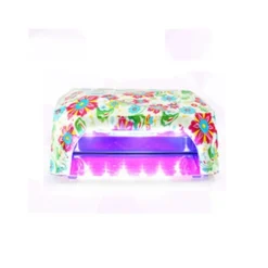 LAMPADA UV LED + CCFL RICOSTRUZIONE UNGHIE NAIL ART CON TIMER 18W DIAMANTE FIORI