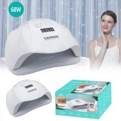 LAMPADA UV LED 68W 36LED FORNETTO PER RICOSTRUZIONE UNGHIE GEL NAIL ART TX-8486