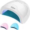 LAMPADA UV PER NAIL ART ASCIUGATURA GEL COLATA UNGHIE CON 30LED DA 48W MANICURE