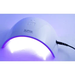 LAMPADA UV PER RICOSTRUZIONE UNGHIE 15 LED MANI PIEDI NAIL ART CON TIMER 24W