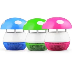 LAMPADA ZANZARIERA FUNGO A LED IN VARI COLORI NOTTE COMFORT NO ZANZARE