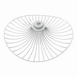 LAMPADARIO A CAPPELLO CON PARALUME METALLO E27 LAMPADA DECORATIVA CONTEMPORANEA B61