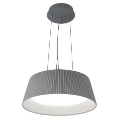 LAMPADARIO A LED 36 WATT 3240LM IP20 A SOSPENSIONE GRIGIO TECNOLOGIA CCT SWITCH B83-G3C