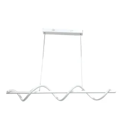 LAMPADARIO A LED 36W A SOSPENSIONE LAMPADA BIANCA TWIST TECNOLOGIA CCT SWITCH B65-B3C