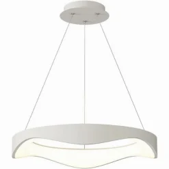 LAMPADARIO A SOSPENSIONE LED ONDA 38W ULTRA MODERNA 3 COLORAZIONI DI LUCE A67-3C