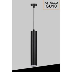 LAMPADARIO A SOSPENSIONE DA SOFFITTO FORMA CILINDRICA LAMPADA PENDENTE ATTACCO GU10 SP-01