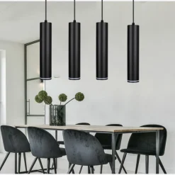 LAMPADARIO A SOSPENSIONE DA SOFFITTO FORMA CILINDRICA LAMPADA PENDENTE ATTACCO GU10 SP-01