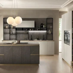 LAMPADARIO A SOSPENSIONE BRONZO LAMPADA MINIMAL DA SOFFITTO CON 3 SFERE ATTACCO G9 LP-84-3