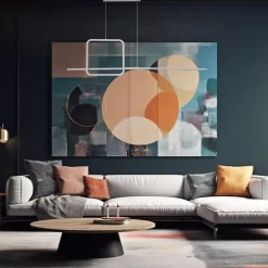 LAMPADARIO A SOSPENSIONE LED 48W DESIGN QUADRATO LINEA BIANCO IP20 LUCE 4000K 33559