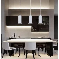 LAMPADARIO A SOSPENSIONE MODERNA CONTEMPORANEO BIANCO PORTALAMPADA PENDENTE E27 33832