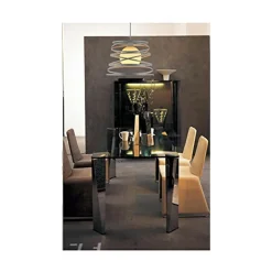 LAMPADARIO A SOSPENSIONE MODERNO PARALUME METALLO A VORTICE TRAFORATO BIANCO A08