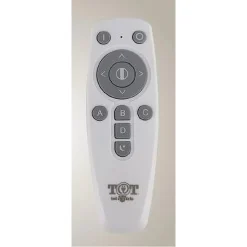 LAMPADARIO A SOSPENSIONE LED 18W RETTANGOLARE BIANCO CRISTALLO TELECOMANDO 32002