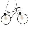 LAMPADARIO A SOSPENSIONE E27 DA SOFFITTO A FORMA DI BICICLETTA LAMPADA BICI A10