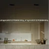LAMPADARIO DA SOFFITTO LED 15 W CON CRISTALLI IN ACRILICO LUCE BIANCA 6500K B44