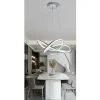 LAMPADARIO LED MODERNO INTRECCIATO SOSPENSIONE 60 W LUCE 4000K 6500K 3000K A50