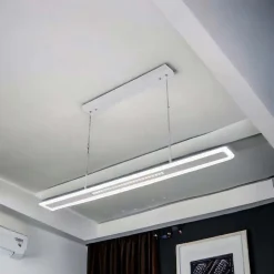 LAMPADARIO LED 70W A SOSPENSIONE LAMPADA DIMMERABILE 3 COLORAZIONI DI LUCE B80-3C