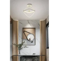 LAMPADARIO LED 25W ROMBO PLAFONIERA PENDENTE SOFFITTO LUCE 4000K 3000K 6500K PN-03B