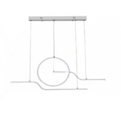 LAMPADARIO LED 32WATT LAMPADA STILE CONTEMPORANEO MODERNO LUCE 6500K 4000K A44-B