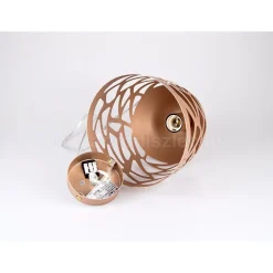 LAMPADARIO PENDENTE A SOSPENSIONE COLORE ORO CHAMPAGNE STILE ELEGANTE VT-7200