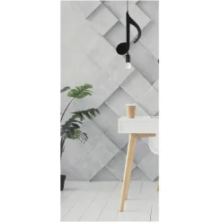 LAMPADARIO PENDENTE A SOSPENSIONE NOTA MUSICALE NOTA CROMA NERO E27 B01-N03