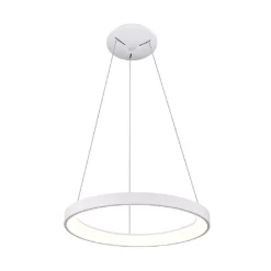 LAMPADARIO PENDENTE LED 30W CCT LAMPADA SOSPENSIONE CIRCOLARE 38M LUCE CUCINA BAR