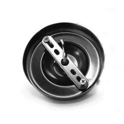 LAMPADARIO PENDENTE VINTAGE DA SOFFITTO SOSPENSIONE E27 CON INTERRUTTORE NERO METAL