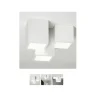 LAMPADARIO PLAFONIERA LAMPADA A SOFFITTO 3 CUBI GESSO PORTALAMPADA GU10 GS-C06-3