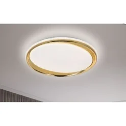LAMPADARIO PLAFONIERA LUMINOSA LED DA SOFFITTO DIMMERABILE 3 TONI DI LUCE C25-3C