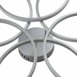 LAMPADARIO PLAFONIERA 48W LUCE BIANCO CALDO 3000K 2580LM DESIGN FIORE MODERNO