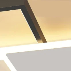 LAMPADARIO SOFFITTO LED 83 W PLAFONIERA TRE COLORAZIONE MODERNA BLUETOOTH C67-3C