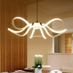 LAMPADARIO SOFFITTO LED 45W FIORE MODERNO LAMPADA LUCE FREDDA CALDA NATURALE B38