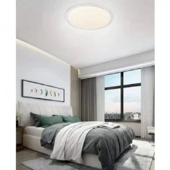 LAMPADARIO SOFFITTO PLAFONIERA MODERNA LED 26-52W 3 TONI DI TEMPERATURA LUCE C04