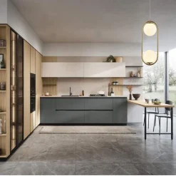 LAMPADARIO SOSPENSIONE OVALE BRONZO CON DUE SFERE IN VETRO METALLO LAMPADA ATTACCO G9 A33