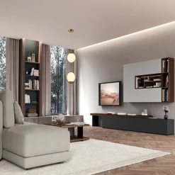 LAMPADARIO SOSPENSIONE OVALE BRONZO CON DUE SFERE IN VETRO METALLO LAMPADA ATTACCO G9 A33