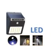 LAMPADE 30LED 15W PARETE MURO ENERGIA SOLARE SENSORE MOVIMENTO APPLIQUE ESTERNO