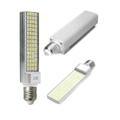 LAMPADINA A 64 LED 5050SMD CON ATTACCO E27 15W FARETTO LUCE BIANCO FREDDO CALDO