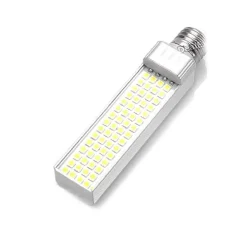 LAMPADINA A 64 LED 5050SMD CON ATTACCO E27 15W FARETTO LUCE BIANCO FREDDO CALDO