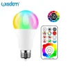 LAMPADINA A LED DA 10 WATT LAMPADA E27 RGB RGBW CON TELECOMANDO DIMMERABILE A+