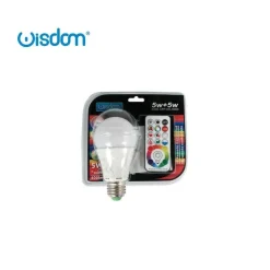 LAMPADINA A LED DA 10 WATT LAMPADA E27 RGB RGBW CON TELECOMANDO DIMMERABILE A+