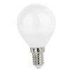 LAMPADINA A LED FILAMENTO OPACA 4WATT E14 LUCE FREDDA CALDA NATURALE SFERA G45B