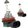 LAMPADINA ALOGENA PER AUTO H11 12V 55 WATT LUCE CALDA FORTE FARO MAXTECH H11-G001