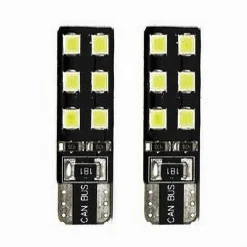 LAMPADINA DI POSIZIONE T10 MAXTECH T-103528 12V 12LED CANBUS 6000K ULTRA LUMINOSE