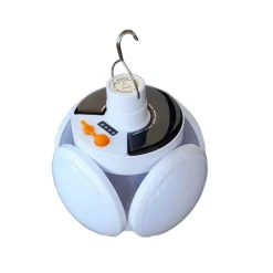 LAMPADINA EMERGENZA PANNELLO SOLARE RICARICABILE DEFORMABILE 6500K EA-94439