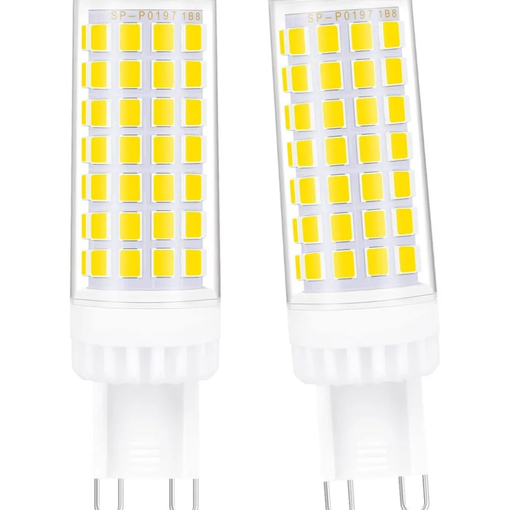 LAMPADINA FARETTO 5W LED 72 SMD 2835 ATTACCO G9 LUCE BIANCA FREDDA CALDA 220V