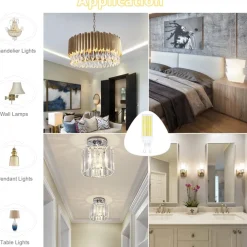 LAMPADINA FARETTO 5W LED 72 SMD 2835 ATTACCO G9 LUCE BIANCA FREDDA CALDA 220V